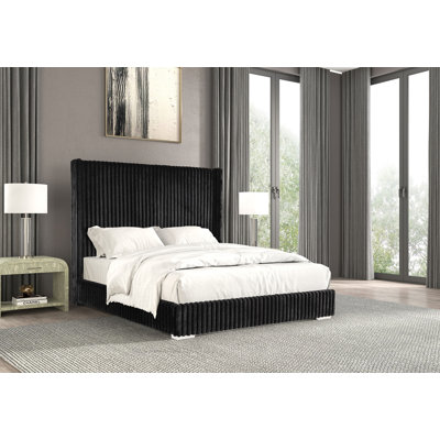 Edwarda Upholstered Bed by Everly Quinn
