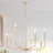 Kaymarie 8-Light 31.5"W Candle Style Classic/Traditional Dimmable Living Room Chandelier UL Certified