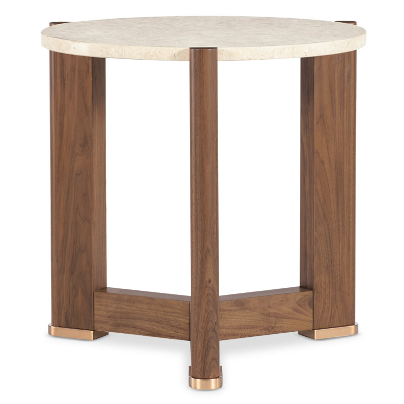 Eleana Stone End Table