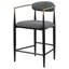 Chaise de comptoir rembourrée (ensemble de 2)-1603831103