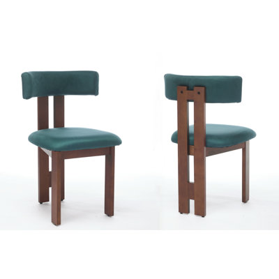 Chaise de salle à manger rembourrée Crutcher