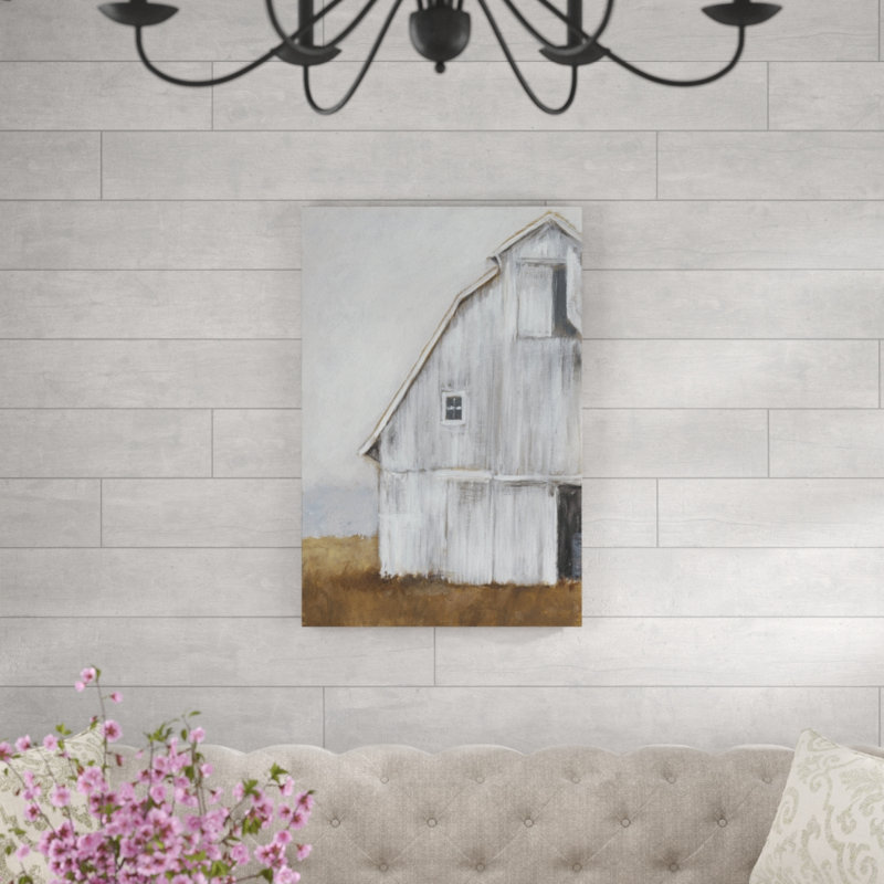 'Abandoned Barn II' by Ethan Harper - Painting Print, 91cm H x 61cm W, Wrapped Canvas