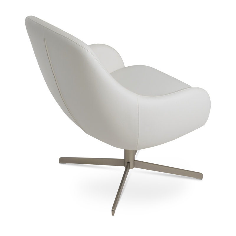 Fauteuil pivotant 4 étoiles Gazel, Blanc