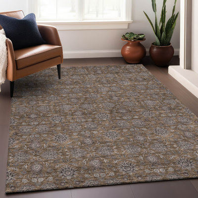 Tapis chocolat Prisco lavable à la machine de qualité supérieure