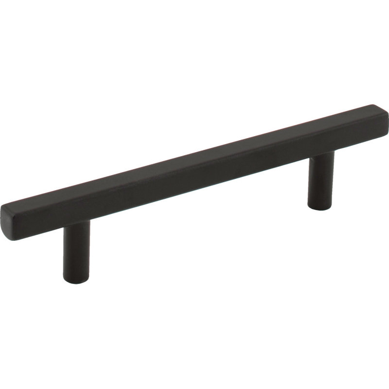 Dominique Bar Pull, Matte Black, 3 3/4"