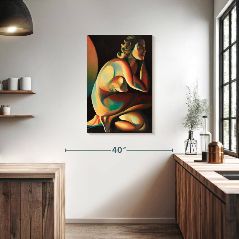 Leisha Roundism X, 36" H x 24" W