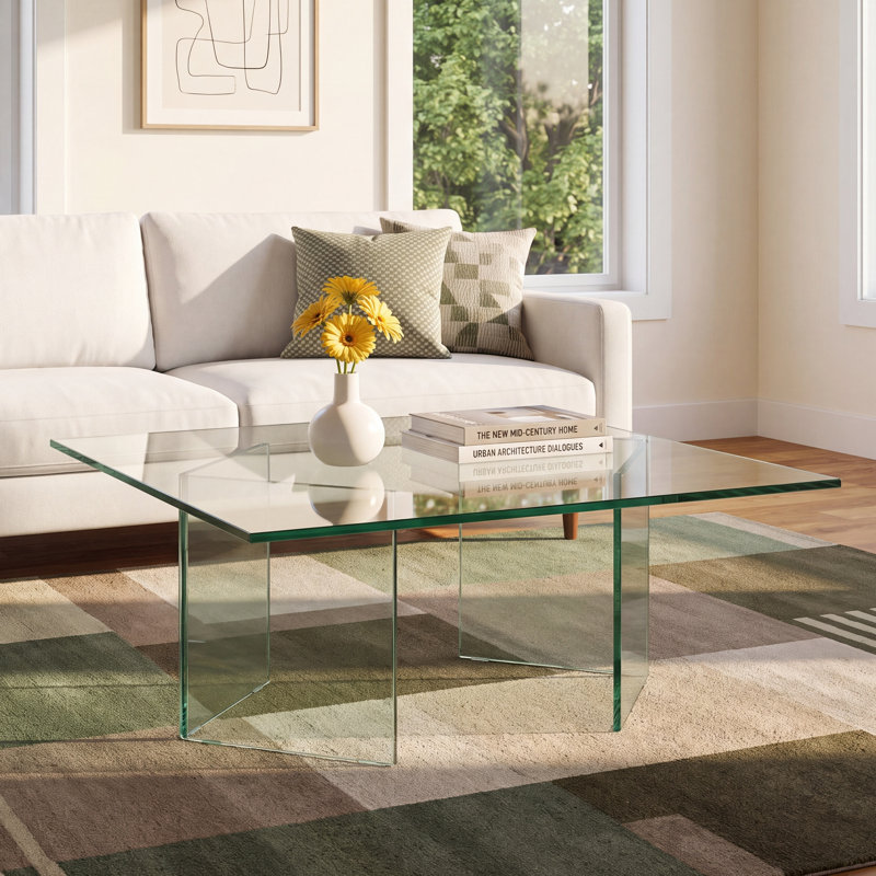 Meri Glass Single Coffee Table