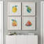 Happy Lemon - 4 Piece Single Picture Frame Painting on Canvas-60149328-60149329