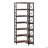 7-Tier Corner Bookshelf Corner Bookcase Storage Display Rack-1380286860