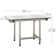 Seachrome White Bariatric Transfer Bench Seat with Legs