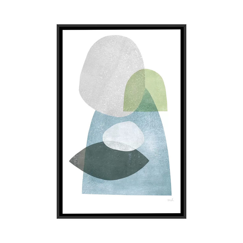 « whispers iii », impression sur toile, H 26 po x l 18 po x P 1,5 po, Toile avec cadre noir, Pas de tapis