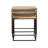 Truc 3-piece Square Nesting Tables Natural and Black