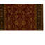 Wool Oriental Area Rug in Red/Green