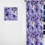 Mauve lavande persan Paisleys II - Rideau floral - Rideau floral en velours obscurcissant - 1 panneau-107595013