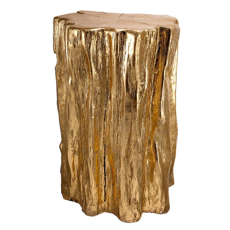 Emilyn End Table, Bronze Gold