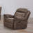 Transitional Style Glider Recliner