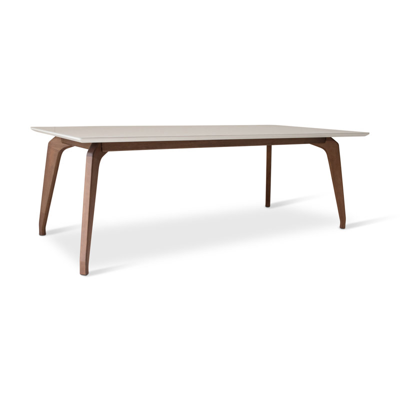Table de salle à manger Fredericka, Blanc cassé, H 29,5 po x L 86,5 po x l 43,5 po