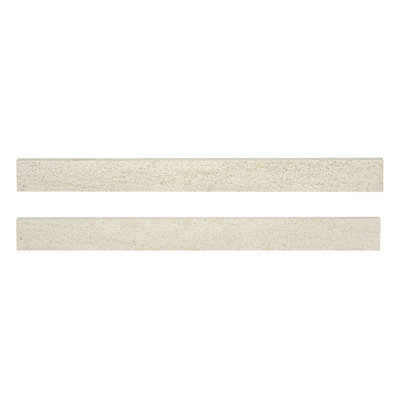 Westvale 2 in. x 24 in Matte Porcelain Bullnose Tile Trim