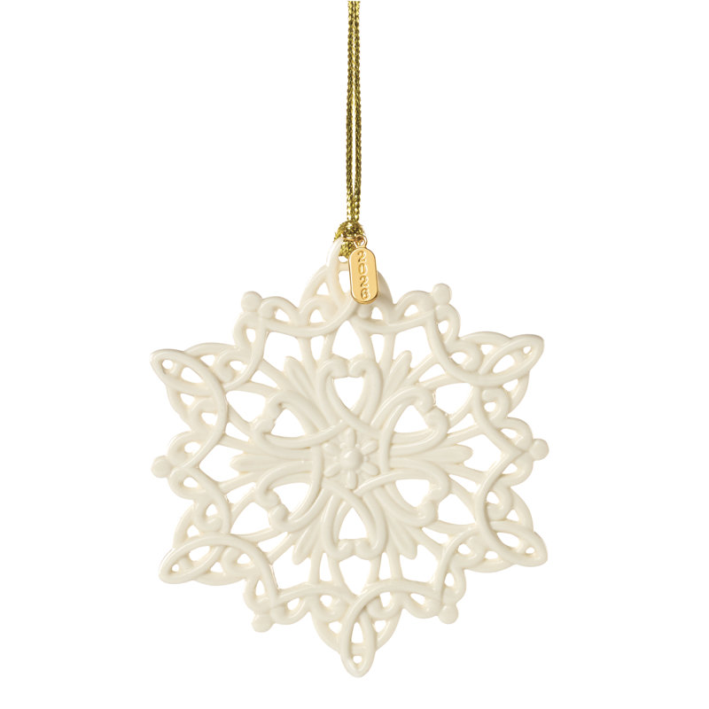 Lenox 2026 Snow Fantasies Snowflake Ornament