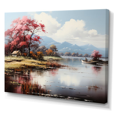 Feuillage d'automne au bord du lac Serenity I