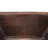 17" Rectangle Copper Prep Sink w/ 3.5" Drain Opening