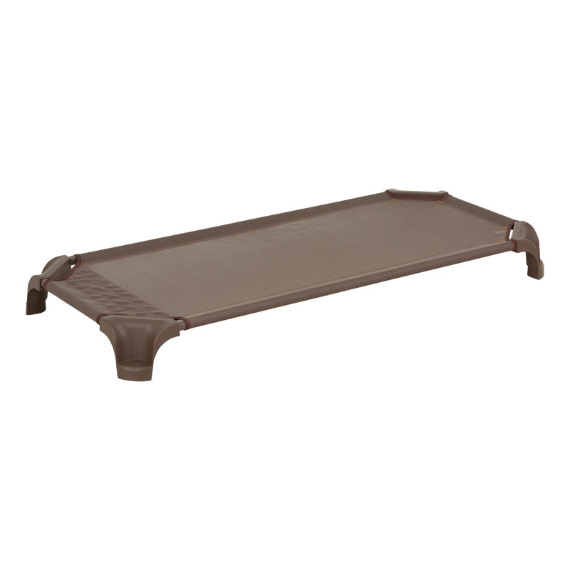 Ensemble de 24 lits de garderie robustes en tissu empilable, Pastel, Standard