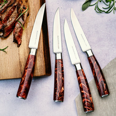Coltelli 4 - Piece Stainless Steel Steak Knife Set