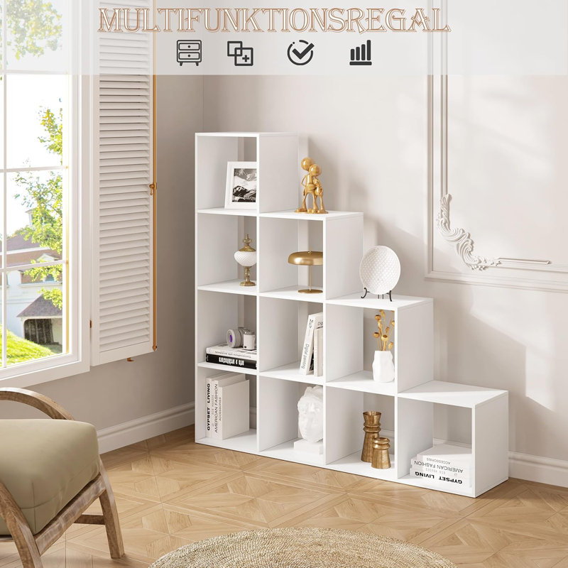 136cm H x 136cm W Cube Bookcase