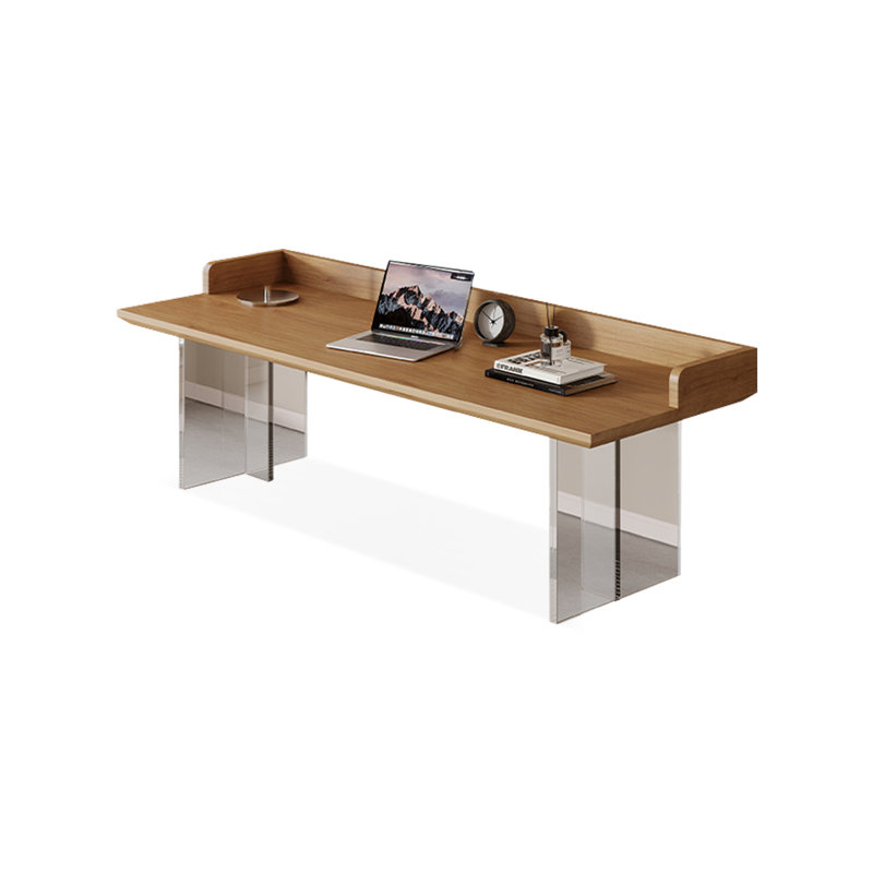 Cherry Rectangular Solid Wood desks, 29.53" H x 78.74" W x 23.62" D