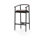 Charlie Upholstered Stool with Solid Wood Frame