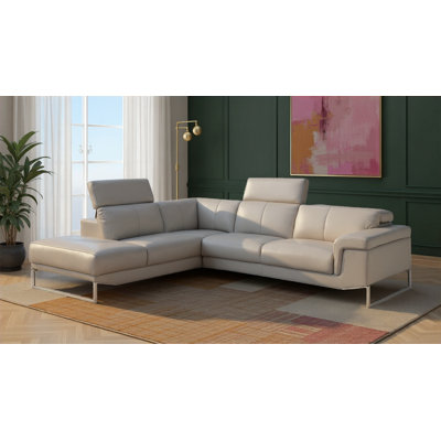 Canapé modulaire gris pâle Leeds