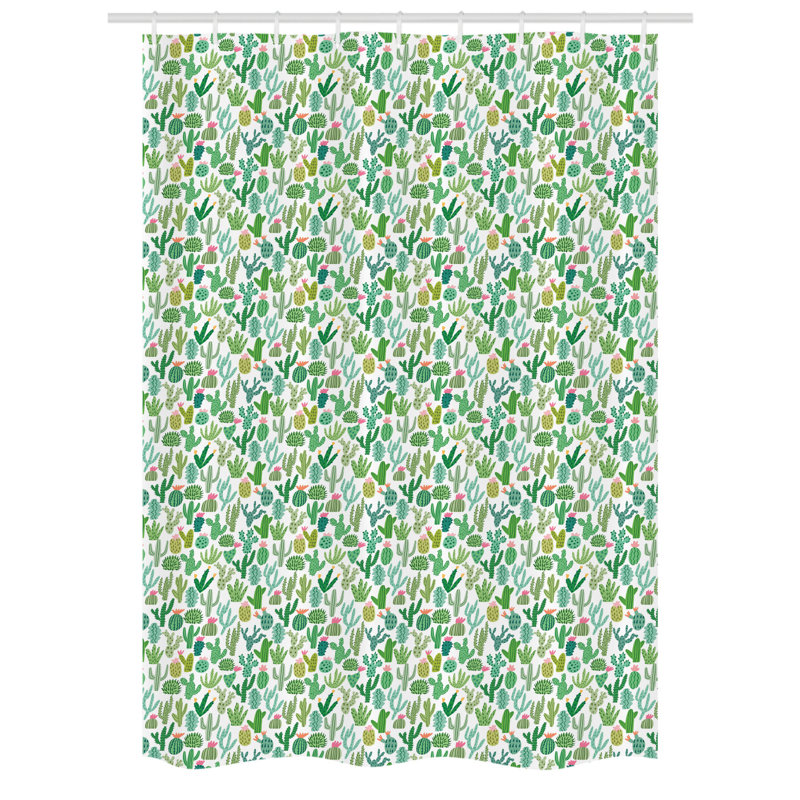 Earlvine %100 Polyester Semi Sheer Curtain Single Panel, 54" W x 78" L