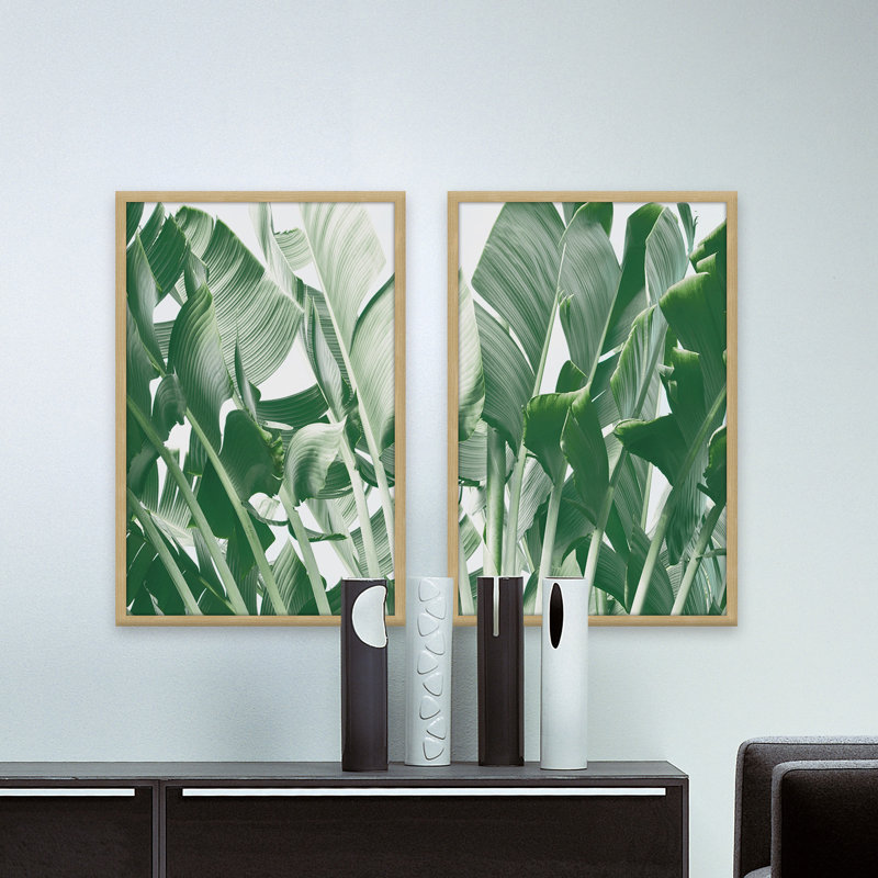 « galveston diptych », reproduction de photo encadrée, H 30 po x l 20 po x L 1,5 po, Cadre en bois naturel