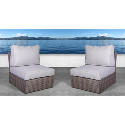 Resort Fully Assembled Patio Chair with Cushions