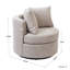 Ensemble de 2 fauteuils et canapé-lit en molleton Modern Cloud-131403345