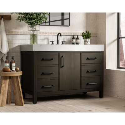 Meuble-lavabo simple 48 po_Traditional_VF60648