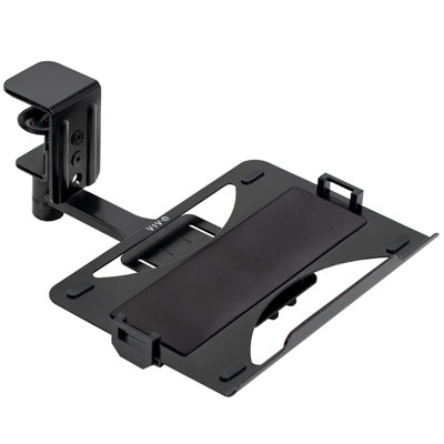 VIVO Clamp-on 12 x 9 inch Rotating Laptop Tray for Office Desk