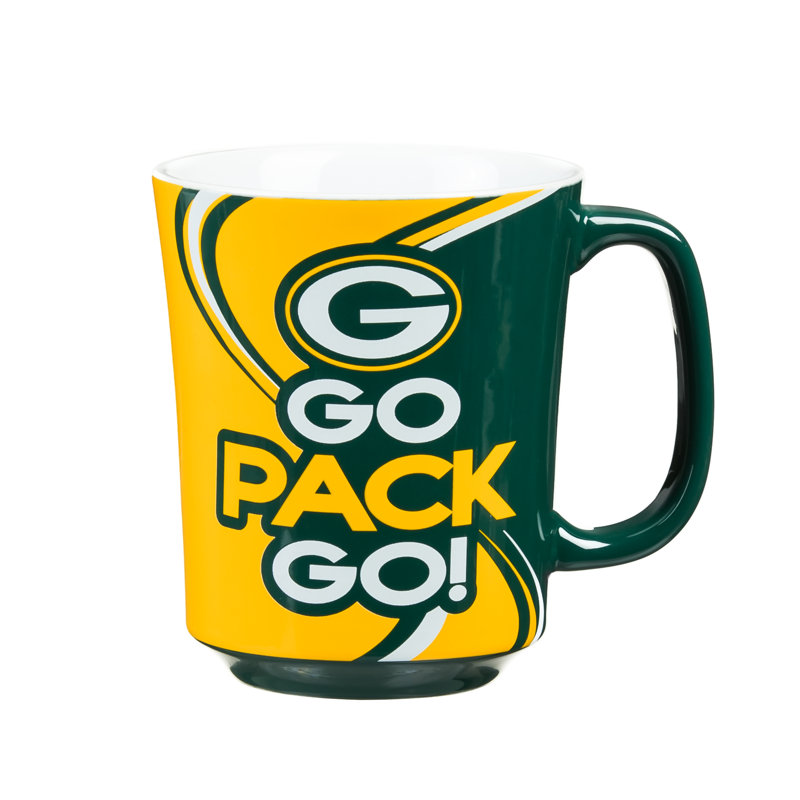 Green Bay Packers, céramique 14 oz avec boîte assortie