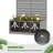 59" H x 30" W x 12" D Outdoor Metal Planter Box with Trellis Decor Raised Garden Bed with Lattice Panel for Patio-1960117164-1960117166-1960117177