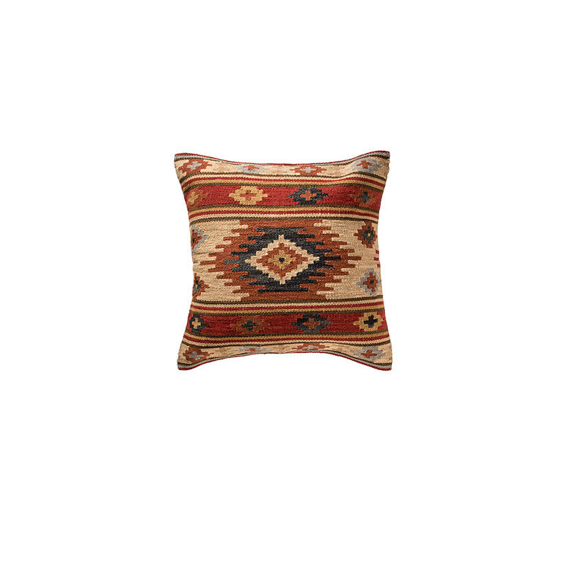Certalich Geometric Square Throw Pillow Cover, 60cm H x 60cm W