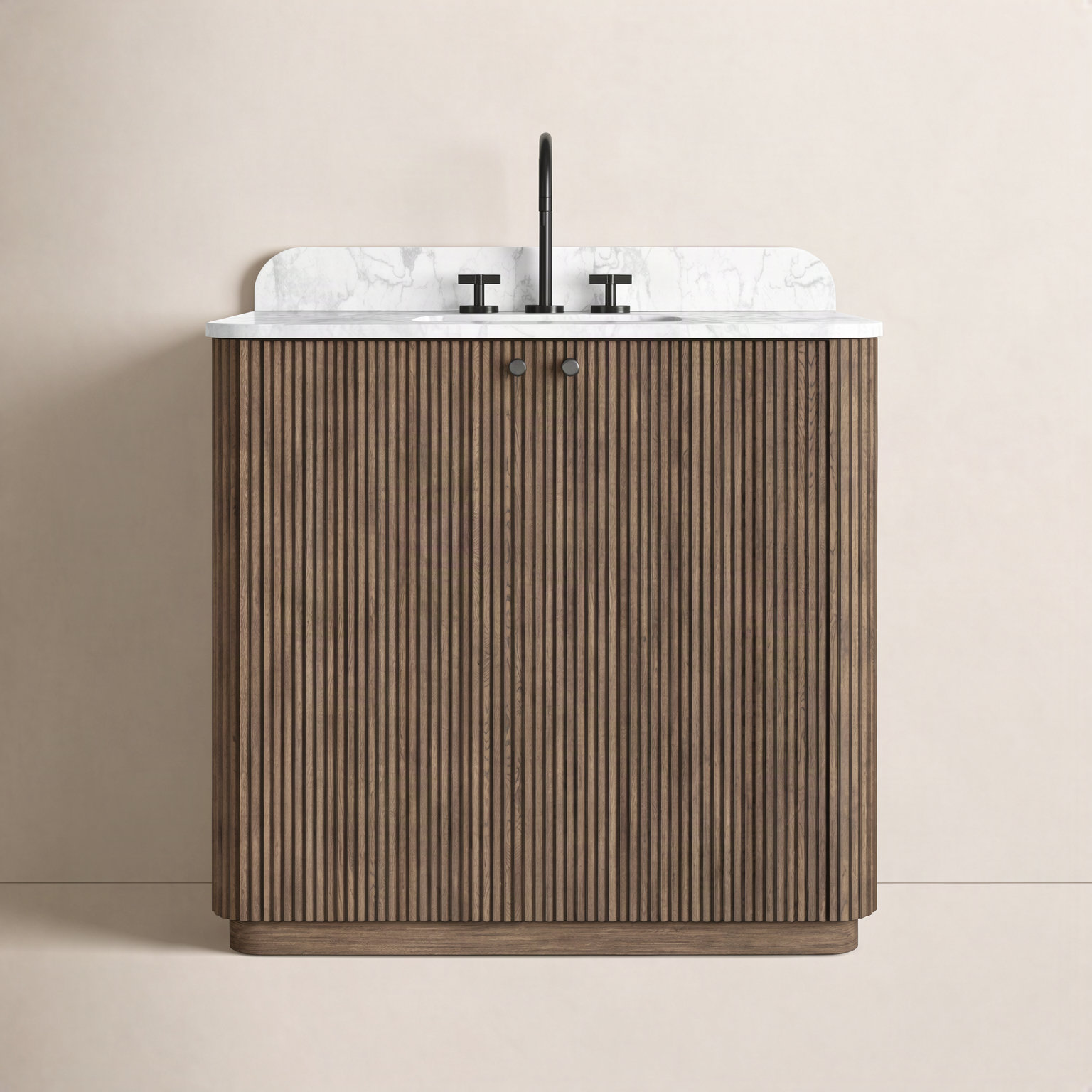 Jivera Oak Single Bathroom Vanity
