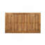 Table de bar d'extérieur minimaliste en bois d'acacia