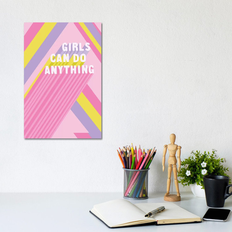 Fun Pop II by Nancy Mckenzie - Wrapped Canvas Print, 20.32 cm H x 30.48 cm W