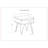 Modern End Table