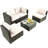 Rattan Sectional Seating Group with Cushions-232317166