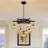 Adelene Dimmable Bubble Glass Chandelier-621927387-621927380