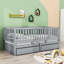 Lit en bois 2 tiroirs avec garde-corps en bois-93548605-93548604