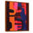 Cadre flottant brun