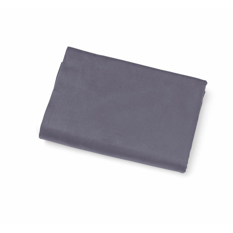 Viola Sateen Fitted Sheet, King, Amethyst
