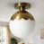 Brushed Brass selected